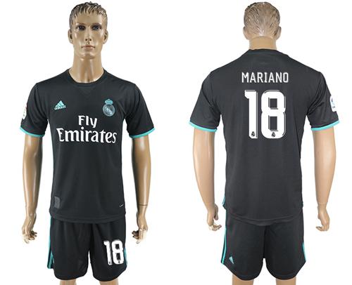 Real Madrid #18 Mariano Away Soccer Club Jersey - Click Image to Close